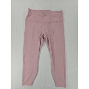 Nike Dri-Fit Training Leggings Womens Size 1X Dusty Rose Skinny Fit Stretch Gym